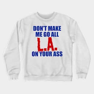 Los Angeles Baseball Fan Crewneck Sweatshirt